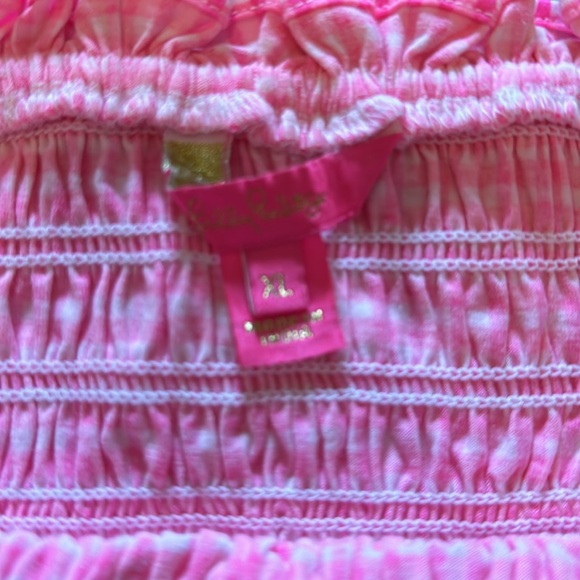LILLY PULITZER Jadis Top in Pink Isle Along The Same Line - Excellent condition - Picture 2 of 4